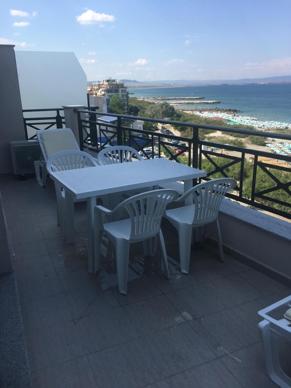 Golden Sea View Penthouse Apartment Pomorie Exterior photo